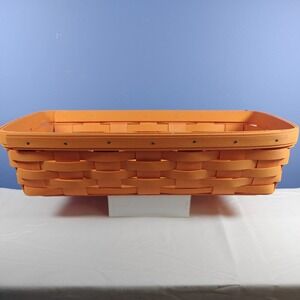 Longaberger Bread Basket -‎ Orange